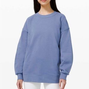 LULULEMON perfectly oversized crew in water drop